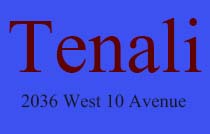 Tenali, 2036 W 10th Ave, BC