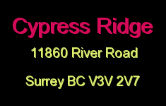 Cypress Ridge 11860 RIVER V3V 2V7